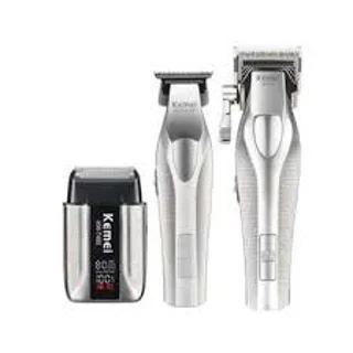 ماشین اصلاح موی سر و صورت شارژی کیمی مدل S3 km-3023-702 km-1798 km-T402 مجموعه 3 عددی